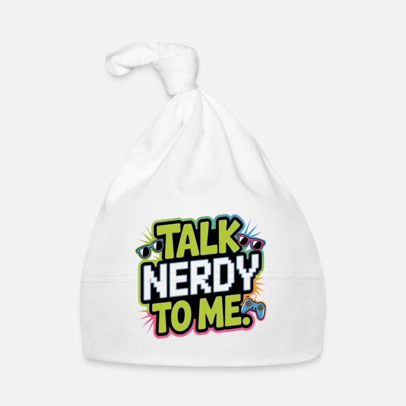 Parle-moi de nerd Bonnet bio Bébé