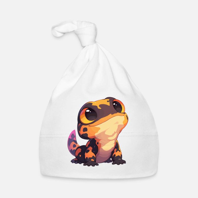 Feuersalamander Salamander Baby Bio-Mütze