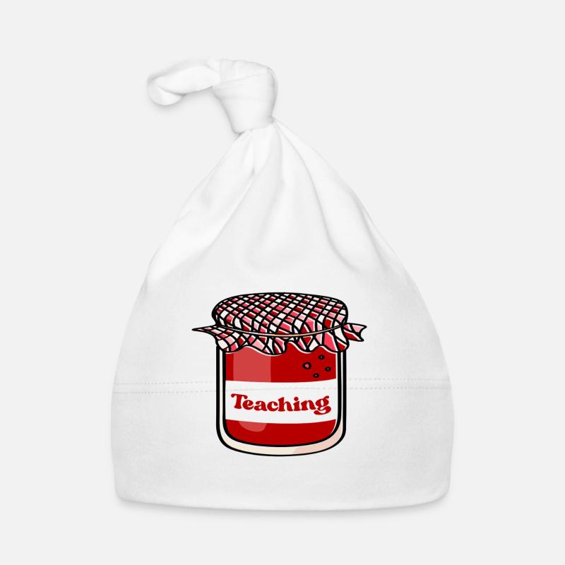 Lehrjam: Teaching is my jam Organic Baby Cap