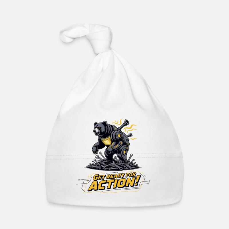 Équipement d’action Bear Mech Bonnet bio Bébé