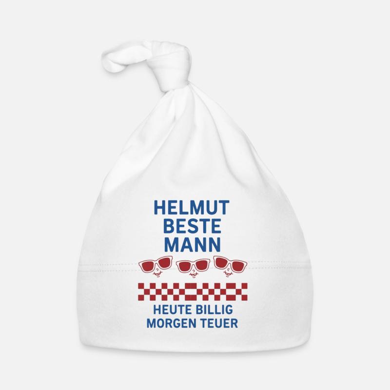 Helmut Beste Mann – Heute Billig Baby Bio-Mütze