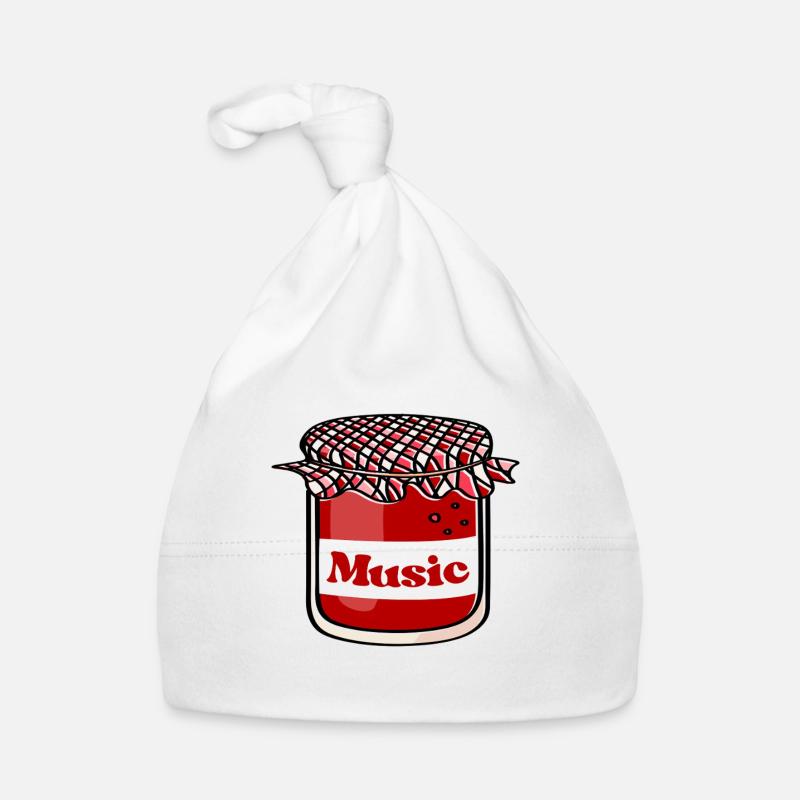 Pot Music Jam – Jam de partitions Bonnet bio Bébé