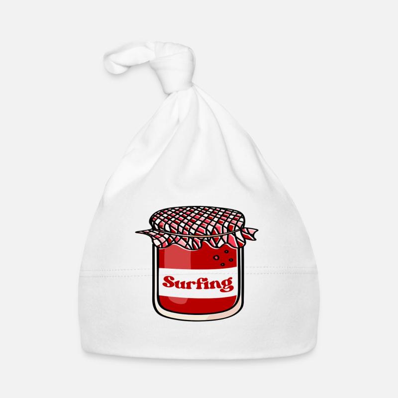 Motif de surf jam sur lunettes Impression Bonnet bio Bébé