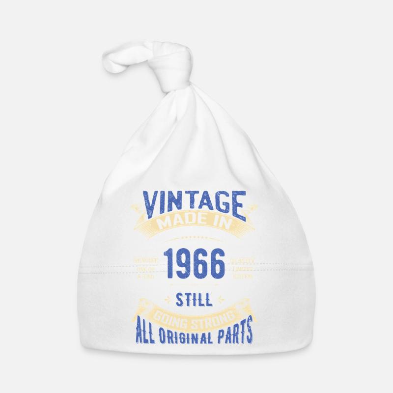 Vintage 1966 Still Going Strong Organic Baby Cap