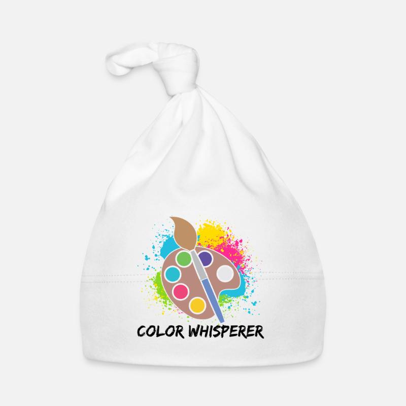 Cool Artist Color Whisperer Painter Gift Idea Baby Bio-Mütze