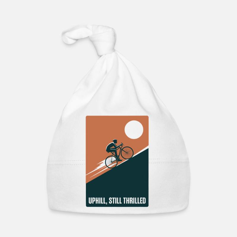 En montée et toujours enthousiaste | Vélo de route Bonnet bio Bébé