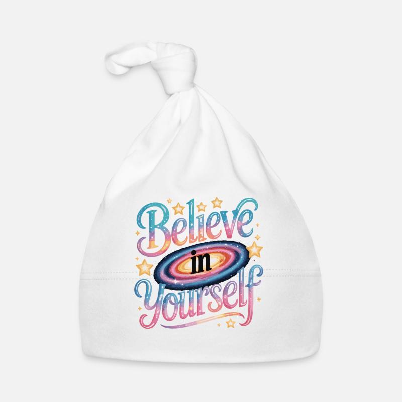 Believe in Yourself - Galaxy Organic Baby Cap