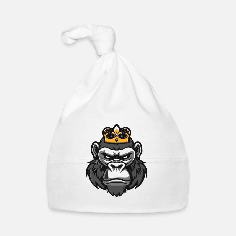 Couronne de tête de gorille Bonnet bio Bébé