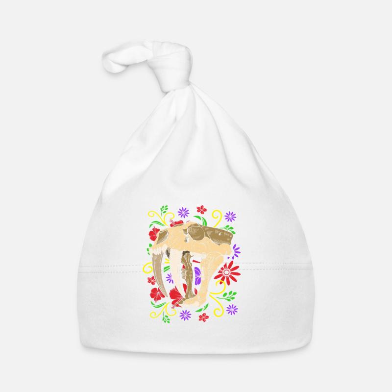 Urzeit Säbelzahntiger Baby Bio-Mütze