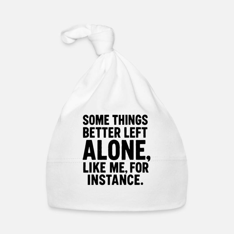 Lustiger Spruch Introvertierte Nerds Geschenkidee Baby Bio-Mütze