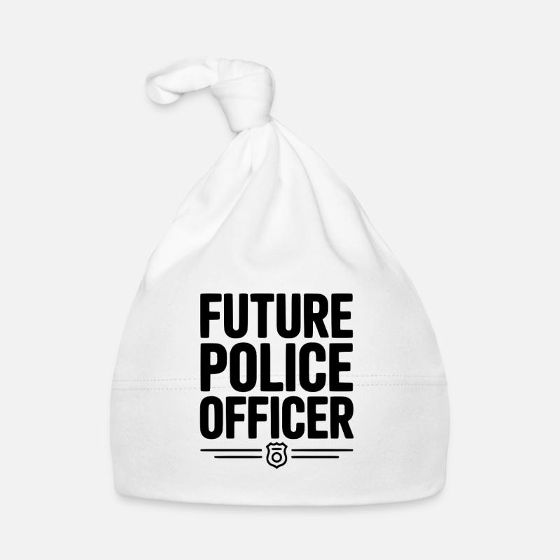 Futur policier Bonnet bio Bébé