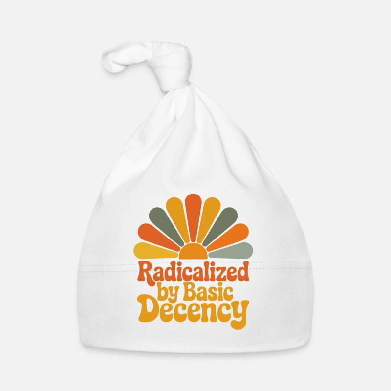 Radicalized by Basic Decency Baby Bio-Mütze