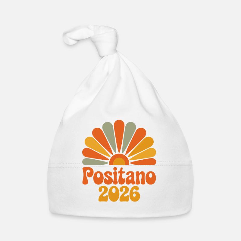 Positano 2026 Lever du soleil Bonnet bio Bébé