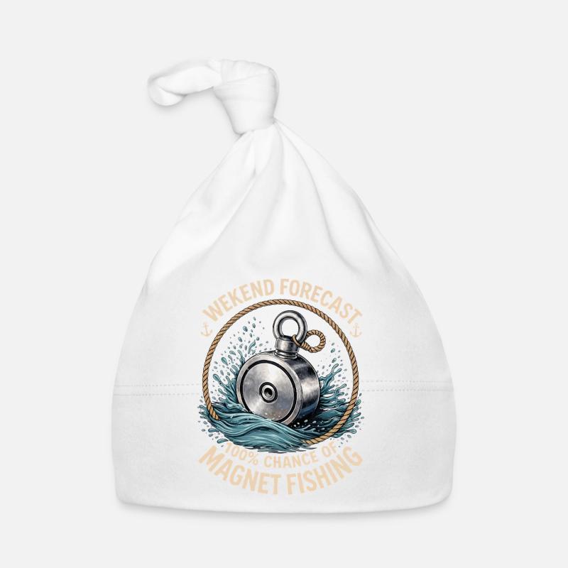 Prédiction du week-end 100 - Chance de pêche magnétique Bonnet bio Bébé