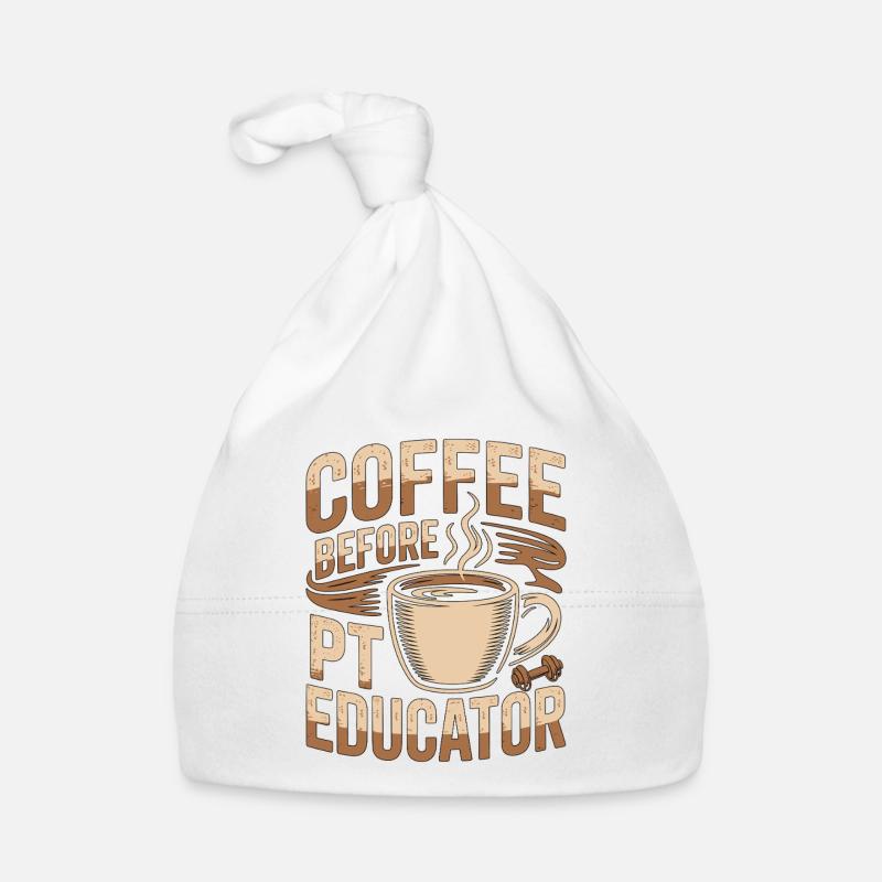 PT Educator Coffee Movement Therapy Coffee Lover Baby Bio-Mütze