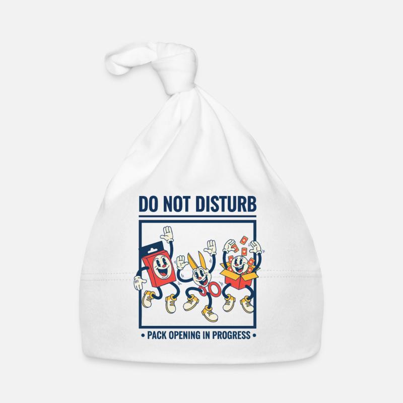 Do Not Disturb Pack Opening In Progress trading Organic Baby Cap