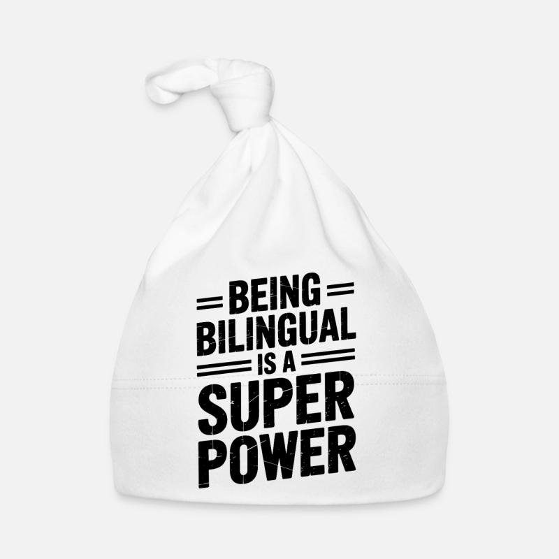 Foreign Language Sayings Funny Foreign Language Gift Organic Baby Cap