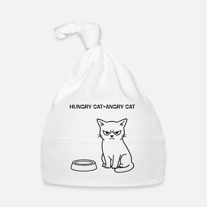 Lustiges Katzendesign Baby Bio-Mütze