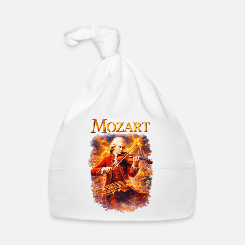 Violon Tempête de feu de Mozart Bonnet bio Bébé