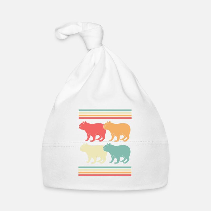 Capibara Capybara Bonnet bio Bébé