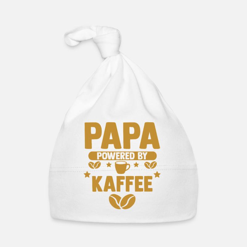 Coffee Father Father's Day Dad Organic Baby Cap
