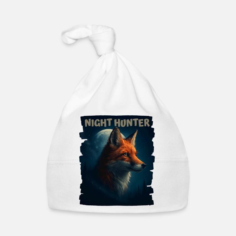 Fox in the Night Forest Organic Baby Cap