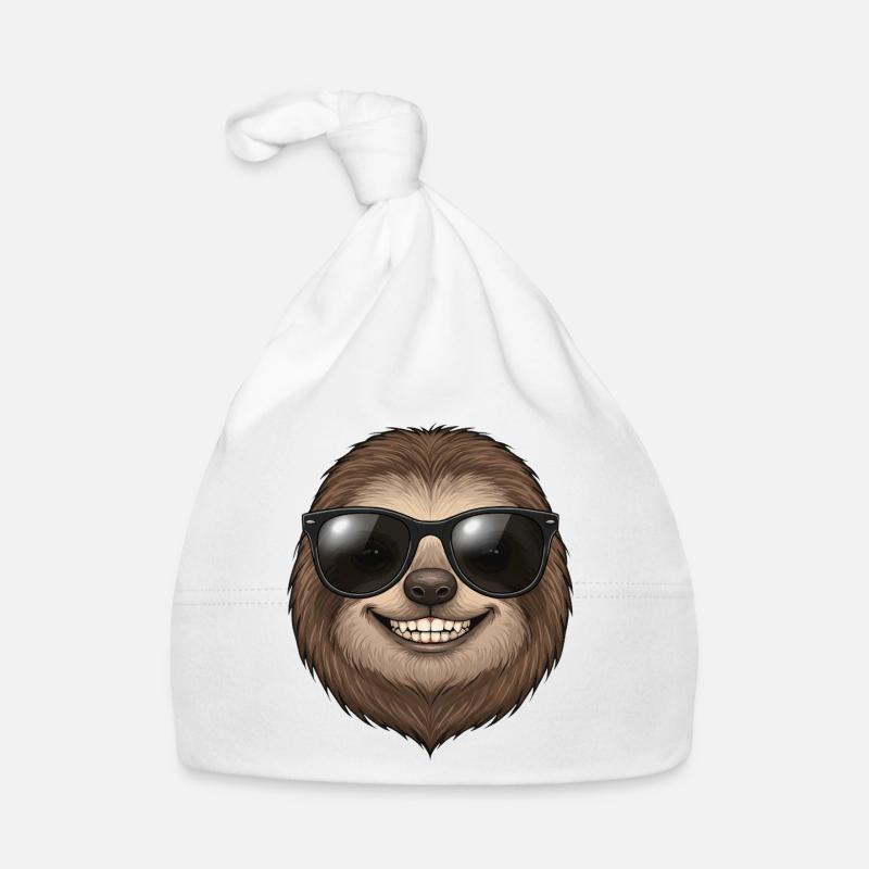 Teckel cool avec lunettes de soleil, petit ami maître Bonnet bio Bébé