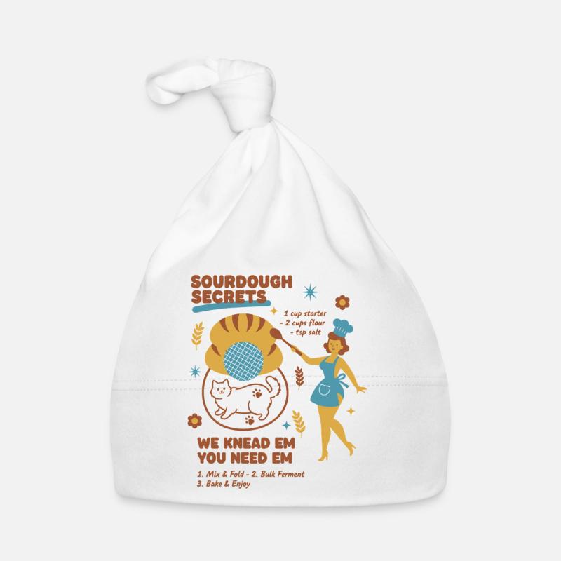 Sourdough Secrets Bread Baking Baker Sourdough Organic Baby Cap