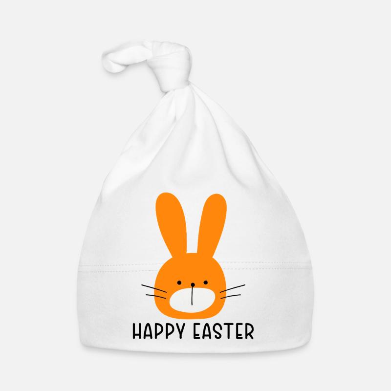 Kleiner Osterhase - minimalistisches Design Baby Bio-Mütze