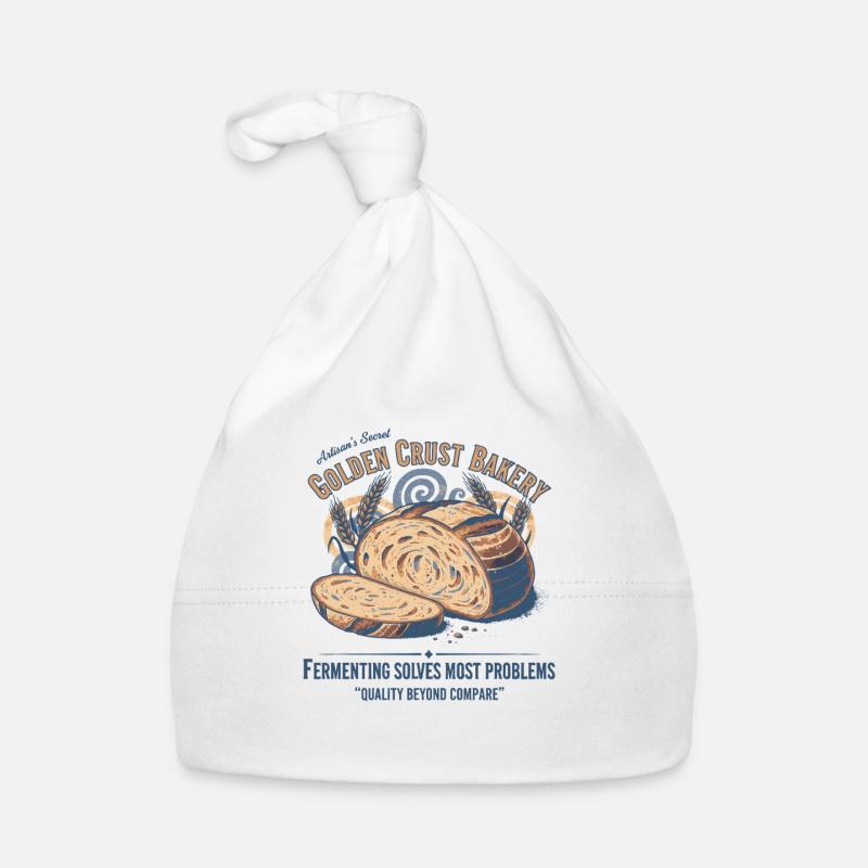 Sourdough Bread Baking Baker Sourdough Starter Organic Baby Cap