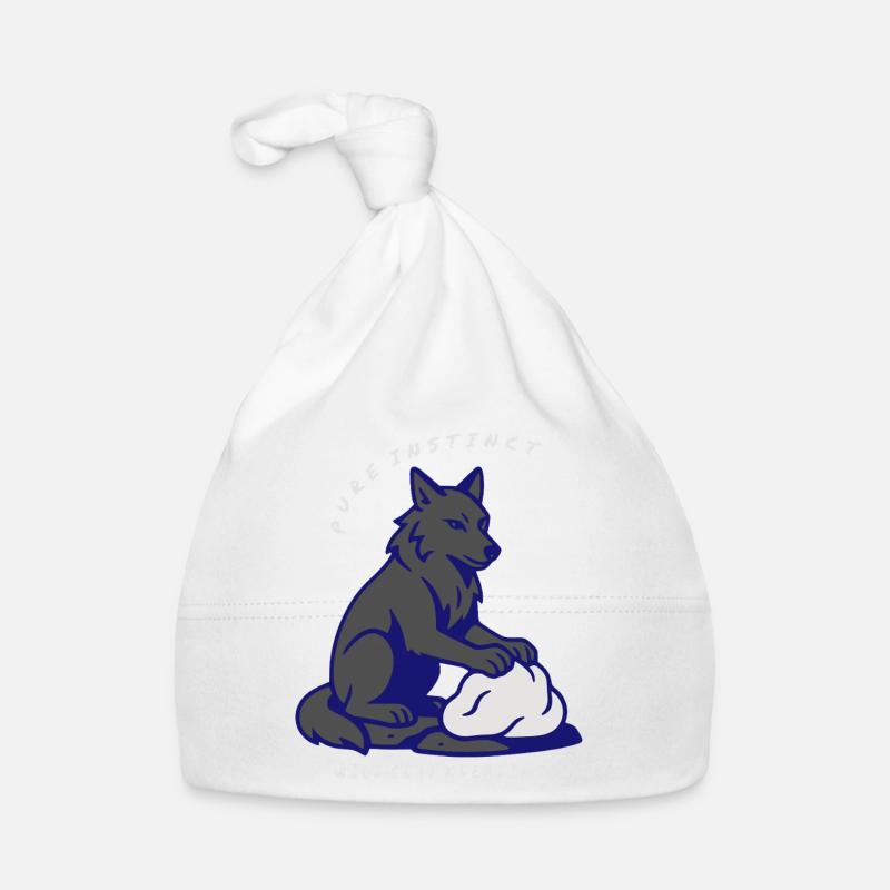 Wolf Instinct: Clay Kneading Organic Baby Cap