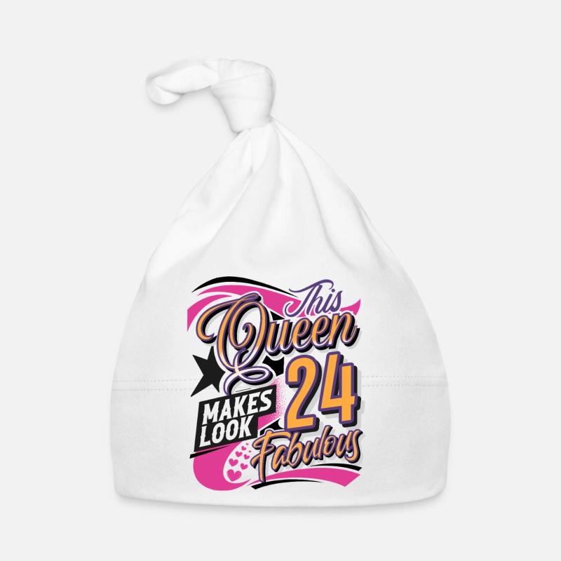 24. Geburtstag Queen Baby Bio-Mütze