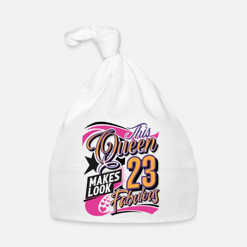 23. Geburtstag Queen Baby Bio-Mütze