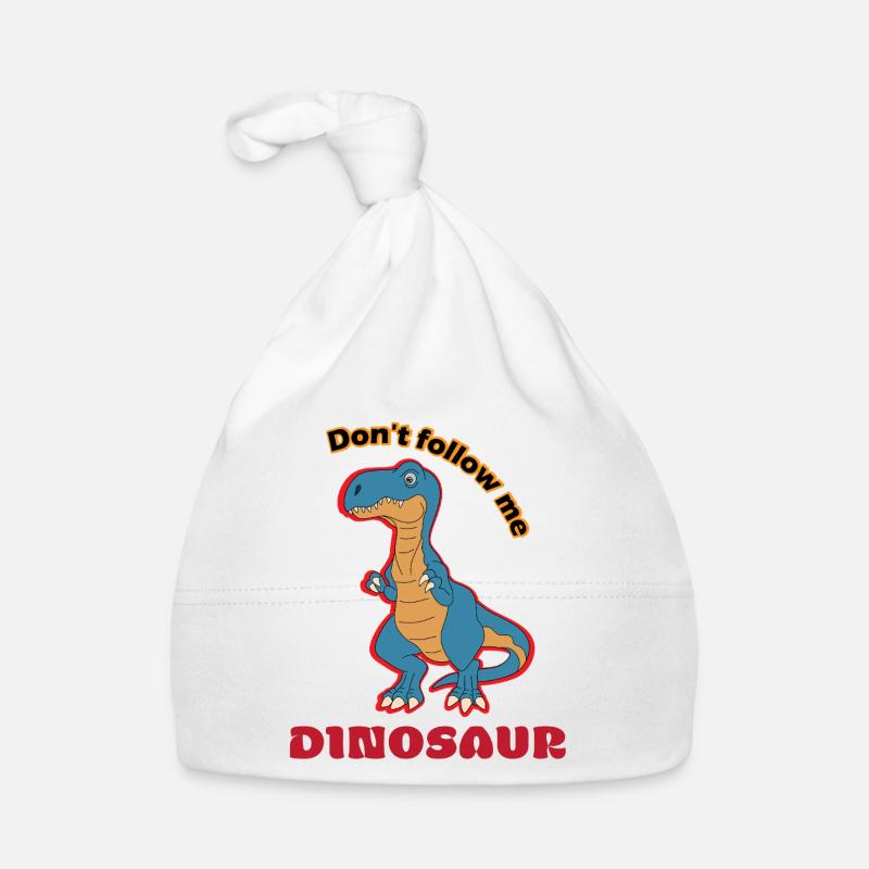 Ne suivez pas Dino Spruch Bonnet bio Bébé