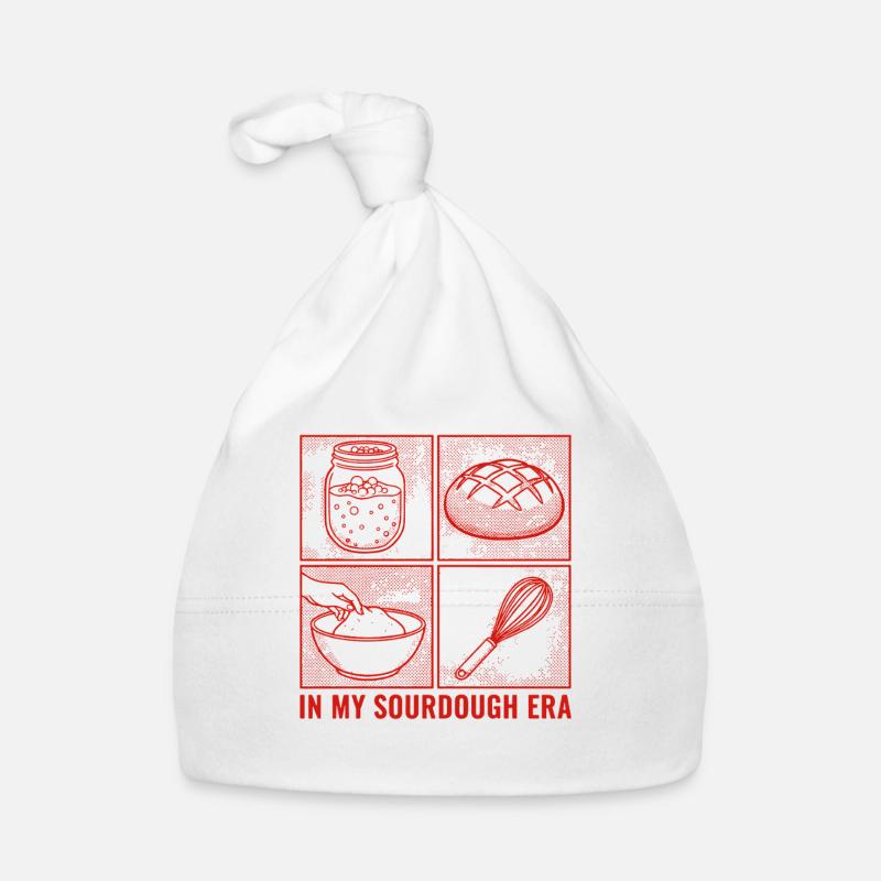 Sourdough Era Bread Baking Sourdough Starter Jar Baby Bio-Mütze