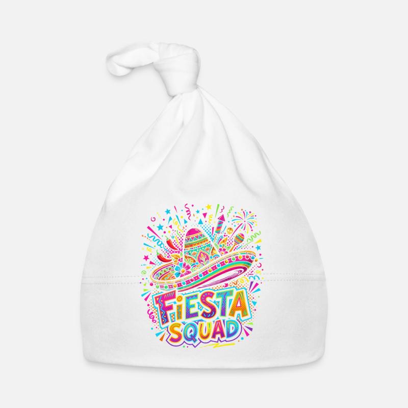 Fiesta Squad Sombrero Burst Baby Bio-Mütze