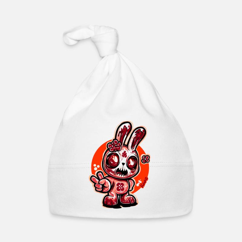 Horreur Bloom Bunny Bonnet bio Bébé