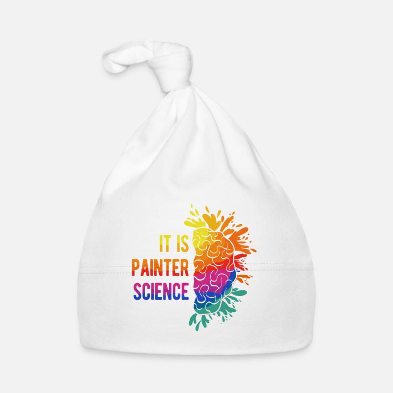 Artist Painter Graphic It Is Painter Science Art Baby Bio-Mütze