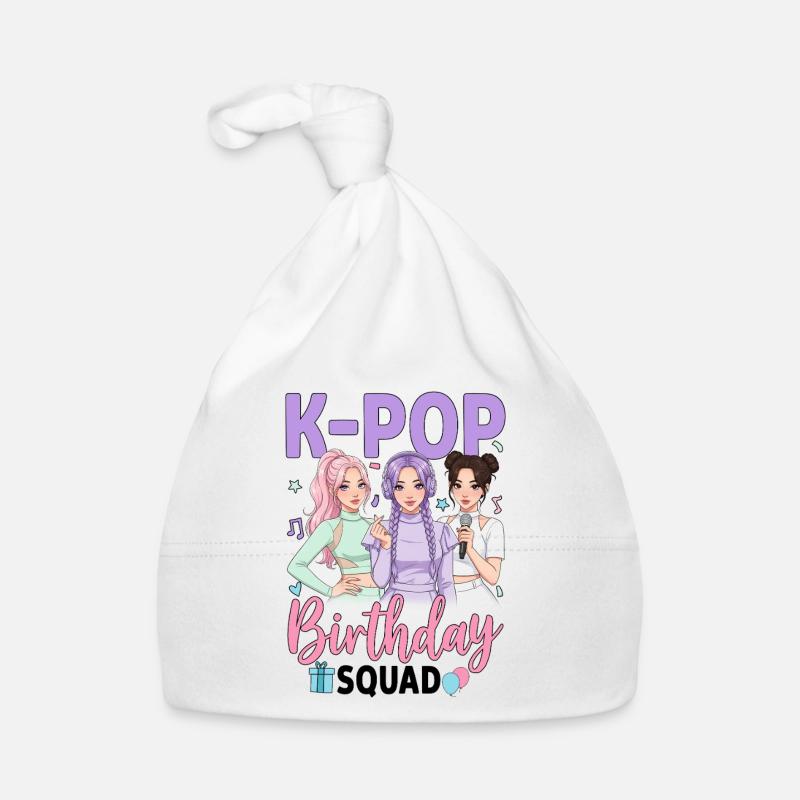 K-Pop Birthday Squad Baby Bio-Mütze