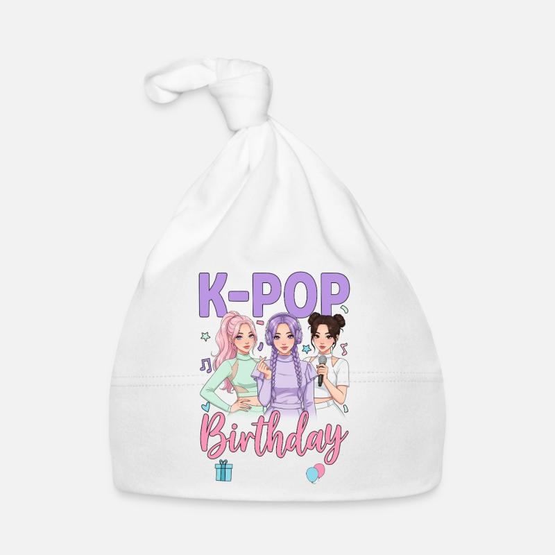 K Pop Birthday Team Organic Baby Cap