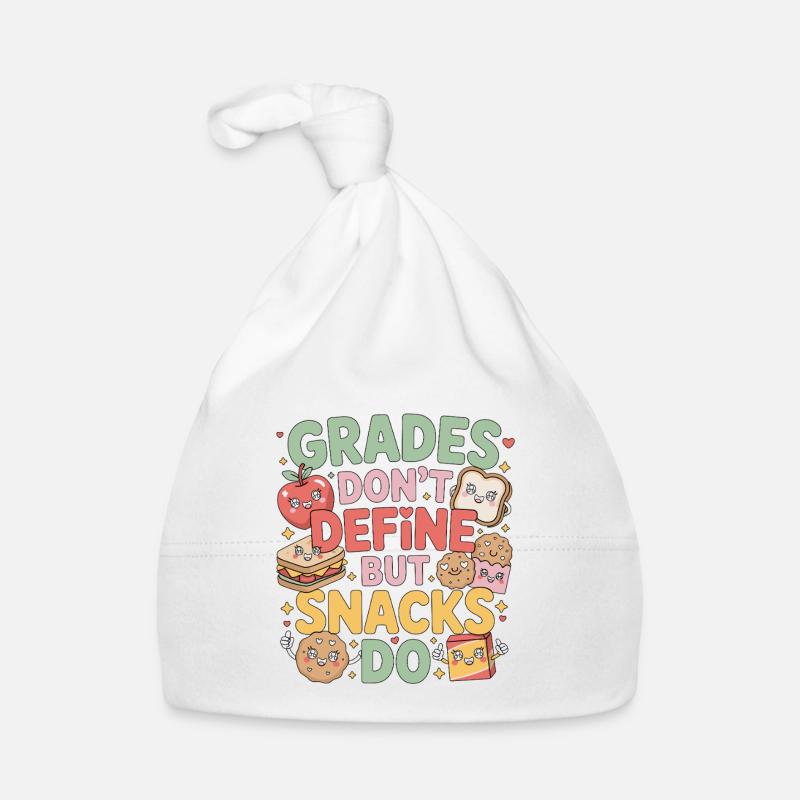 Elementary Teacher Grades Don't Define Education Organic Baby Cap