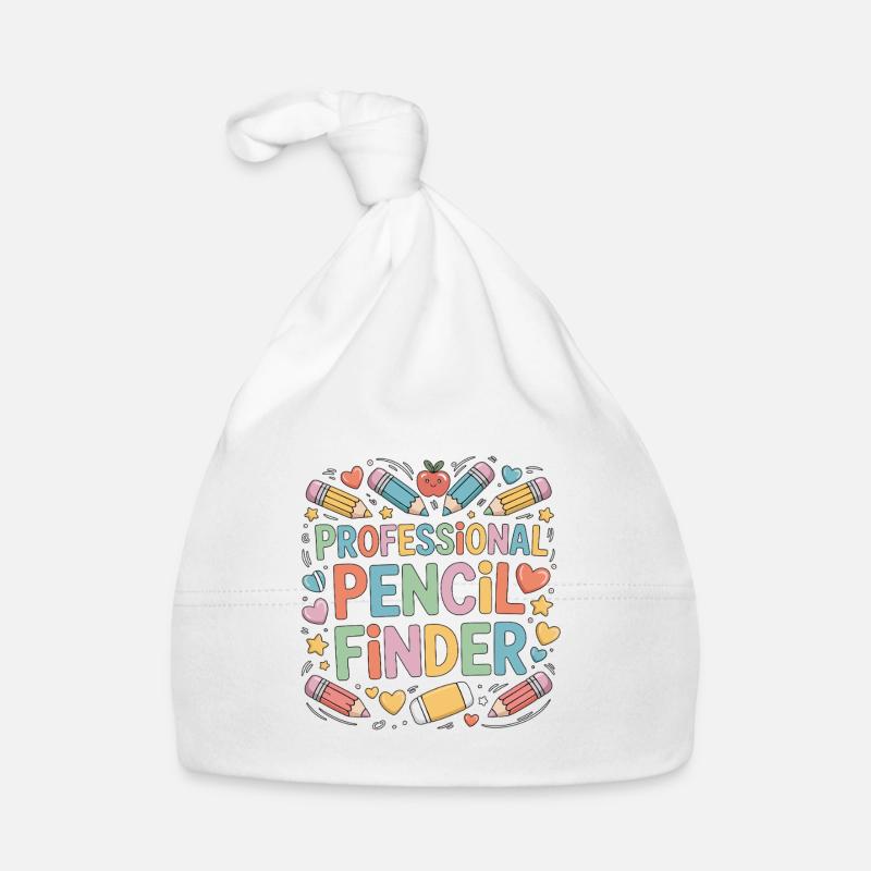 Elementary Teacher Professional Pencil Educator Organic Baby Cap