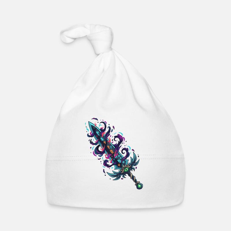 Runeblade of Shadow Magic Organic Baby Cap