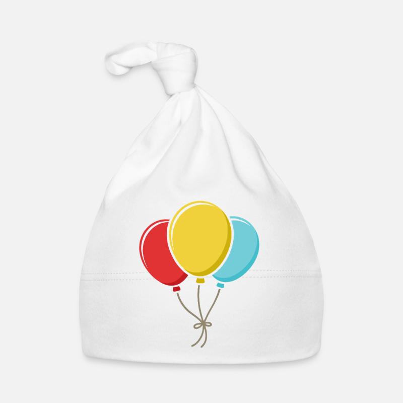 Luftballons Baby Bio-Mütze