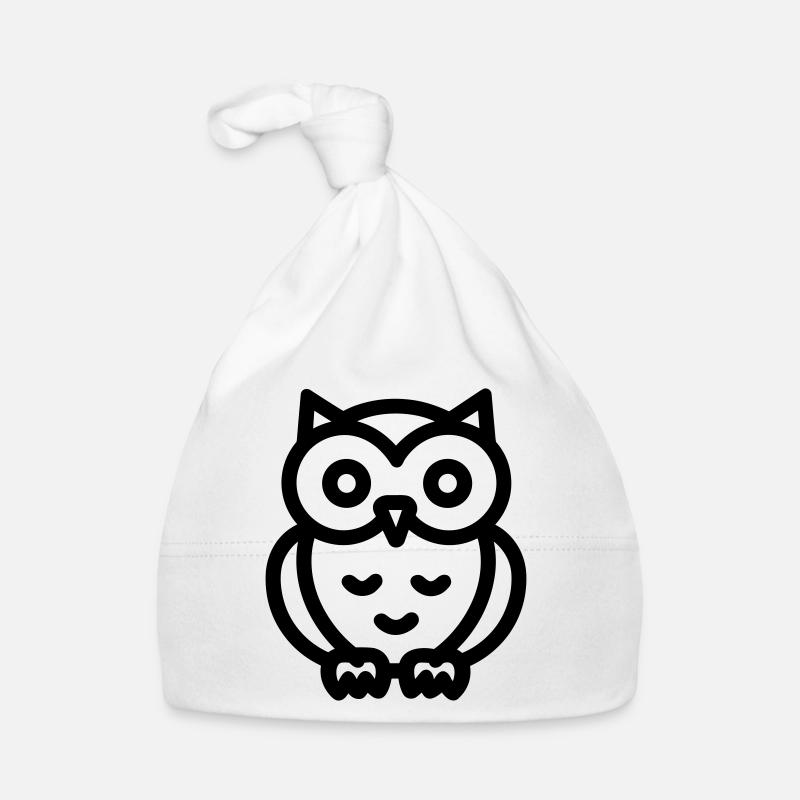 Eule Baby Bio-Mütze