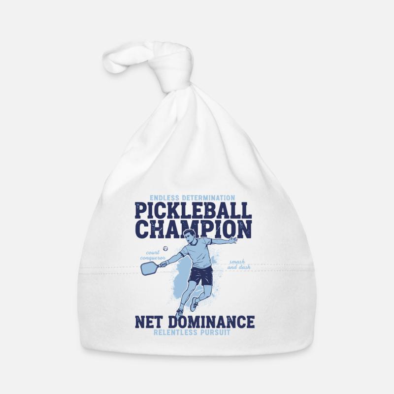 Champion de pickleball : domination nette implacable Bonnet bio Bébé