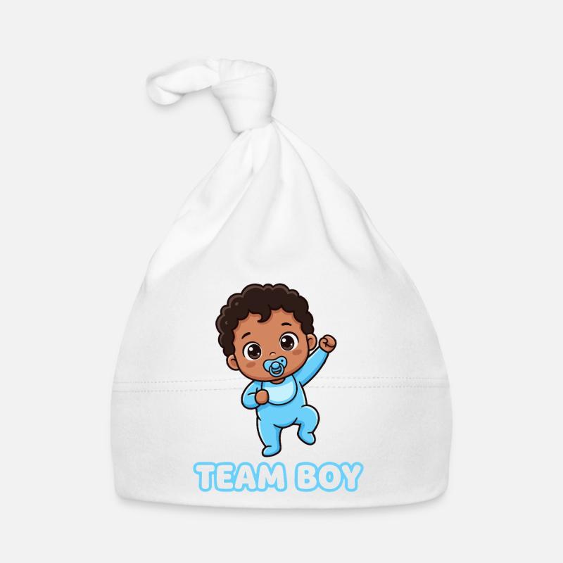 Team Boy Bébé Mignon Design Bonnet bio Bébé
