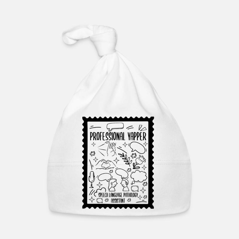 SLP Professional Yapper Pathology Assistant Organic Baby Cap