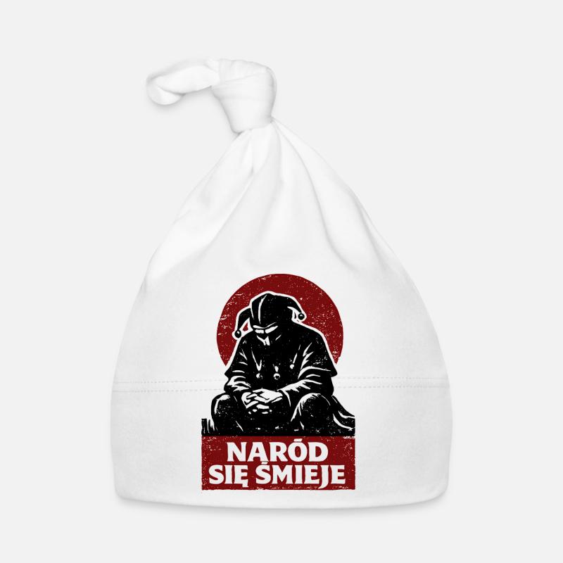 Stańczyk Naród Się Śmieje Polish Irony Organic Baby Cap