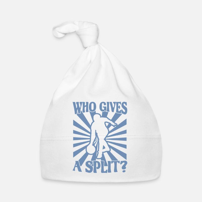 Bowling Kegel Spruch Who gives a Split Organic Baby Cap